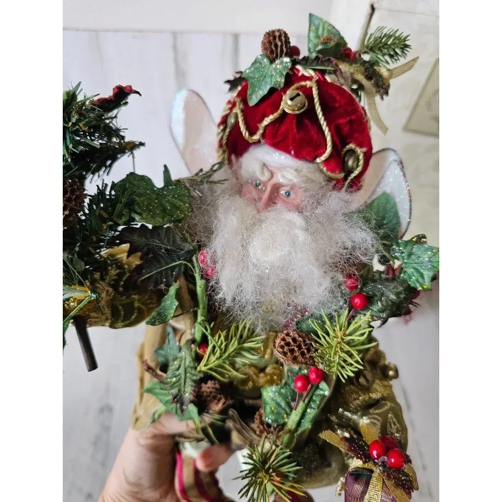 Mark Roberts fairy Tree present‎ stripes large 18